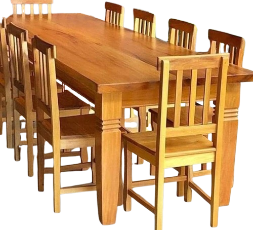 Natural Wood Dining Set