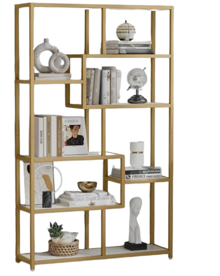 Gold Frame Bookshelf